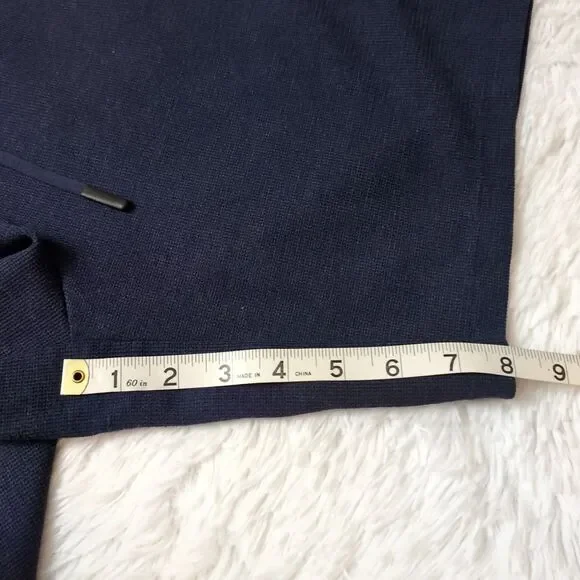 RVCA Cable Waffle Shorts Navy Blue Knit Mens XL - Picture 7 of 10